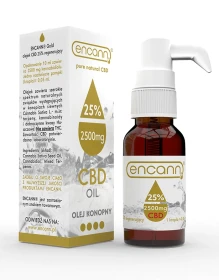 Olejek CBD Gold 25% (2500 mg) - 10 ml - Encann