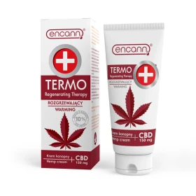 TERMO Krem Rozgrzewający z CBD (150 mg) - 150 ml - Encann