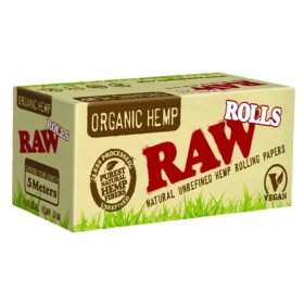 Bibułki RAW Organic Hemp Roll - 5 m