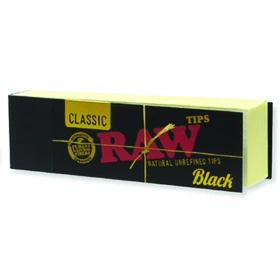 Tipy RAW Black - 50 szt.