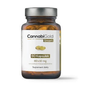 Kapsułki CBD CannabiGold Smart (600 mg) - 60 szt. - CannabiGold