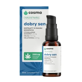 Olejek Konopny Dobry Sen - 30 ml - Cosma Cannabis