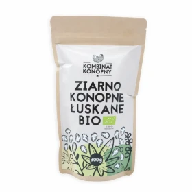 Ziarno Konopne Łuskane BIO - 300 g - Kombinat Konopny