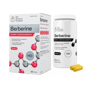 Berberine HCl - 60 Kaps. - Bio Medical Pharma
