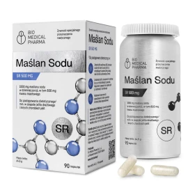 Maślan Sodu - 90 Kaps. - Bio Medical Pharma