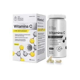 Witamina C + Cynk i Bioflawonoidy - 90 Kaps. - Bio Medical Pharma