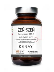 Żeń-Szeń Fermentowany GS15-4® - 30 Kapsułek - Kenay